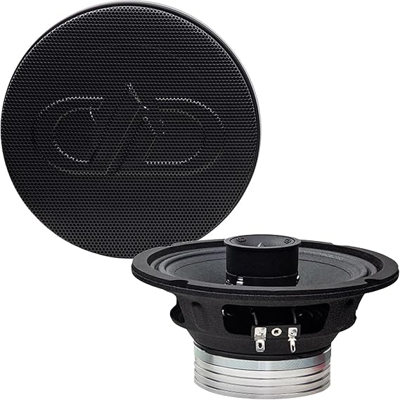 DD Audio VO-XN306-S2 6.5" 6.5" 2-Ohm 500W 2-Way Coaxial Speakers