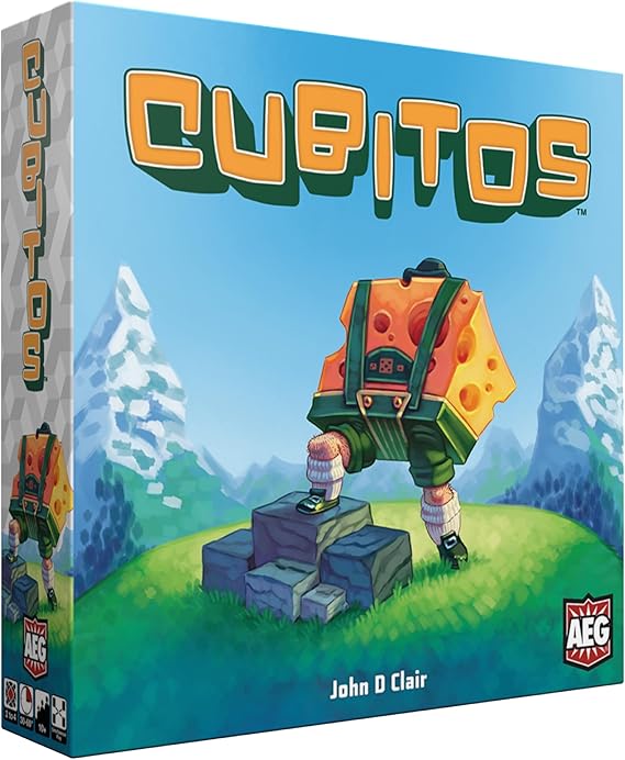 Cubitos, Award-Winning Push Your Luck Dice Pool Building Racing Board Game