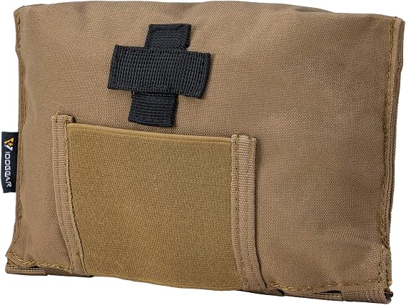 IDOGEAR Blow-Out Medical Pouch Small Tactical Medic Pouch First Aid LBT9022 Style Empty Seal Medical Bag 500D Nylon