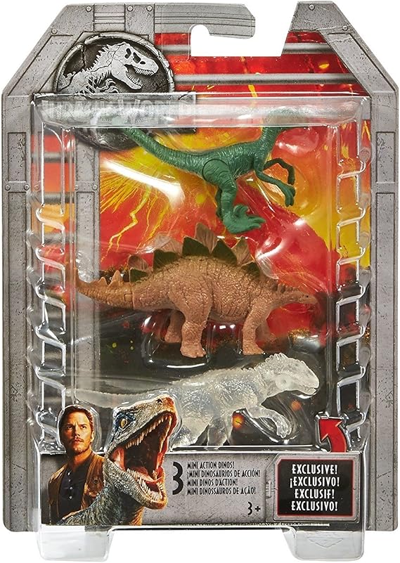 JURASSIC WORLD MINI DINO 3-PACK Pack 1