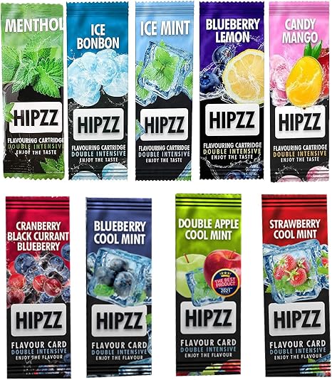 Hipzz Flavour Cards/Aroma Cards + All U Need Keyring