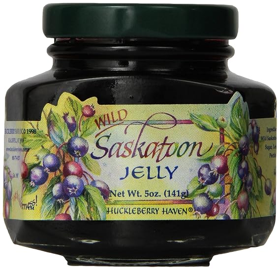Wild Saskatoon Jelly, 5oz