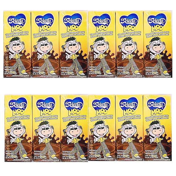 Chocolate Flavored Drink, 245ml (8.28 fl oz), Pack of 12