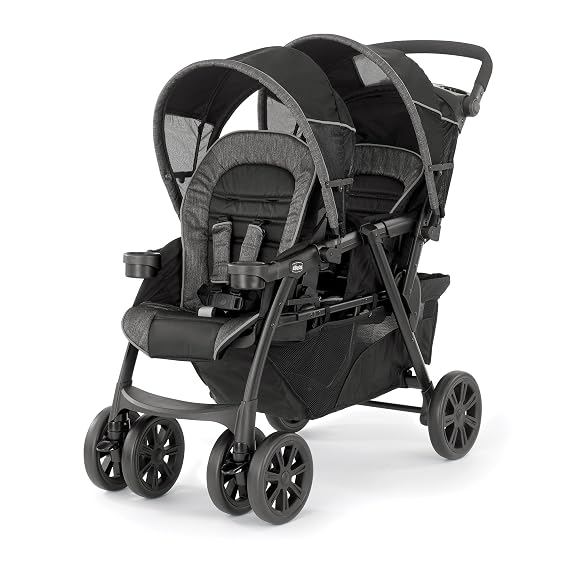 Chicco Cortina Together Double Stroller, 2-Seat, Foldable