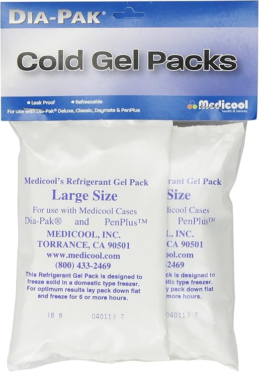 Medicool Dia-Pak Gel Packs, 2 Count