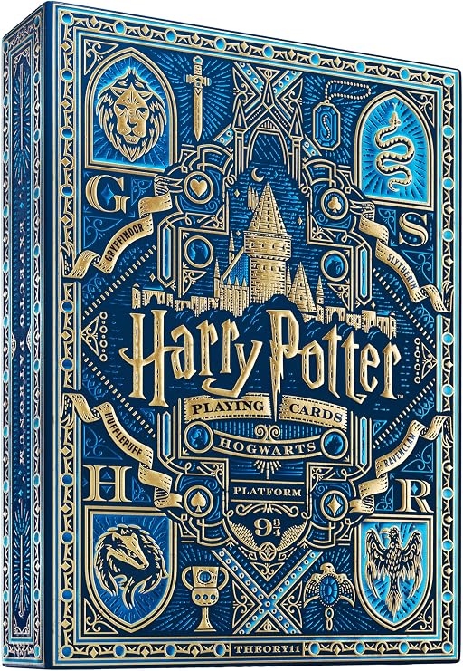 Theory11 Harry Potter Deck - BLAU (Raven Claw)
