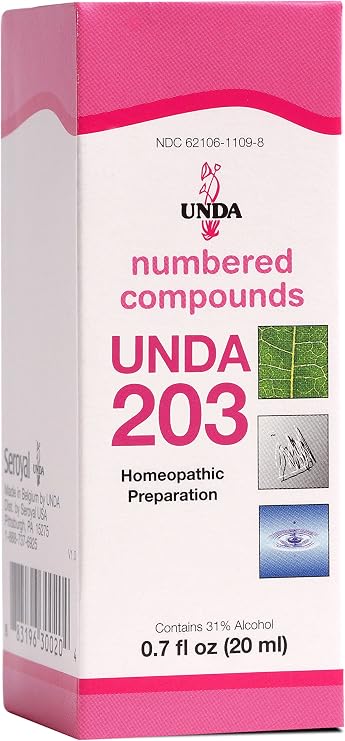 UNDA 203 Numbered Compounds, 0.7 fl. oz.