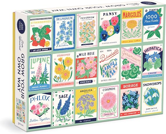 Galison - Ever Upward Grow Your Own Way 1000 Piece Jigsaw Puzzle