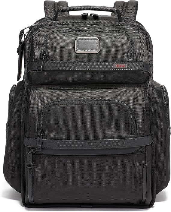 TUMI Alpha Brief Pack, Fits Up to 15" Screen, Black