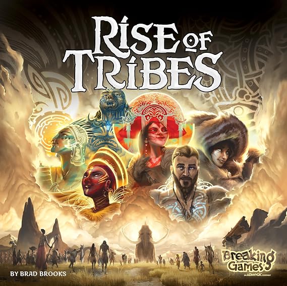 Breaking Games Rise of Tribes Strategy Board Game for Family Game Nights