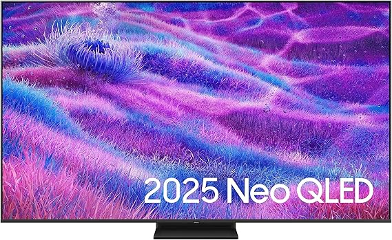 Samsung Neo QLED 4K QN80F 50 Inch (125 cm) Mini LED TV NQ4 AI Gen2 Processor Quantum Matrix Technology Slim Motion Xcelerator 144Hz AirSlim Design Sa... [Hungarian Version]