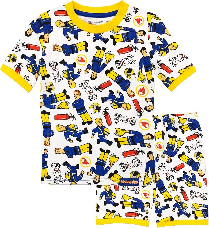 Fireman Sam Boys Pajamas