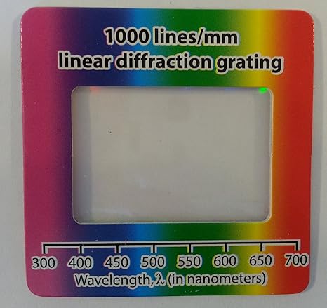 Diffraction Grating Slides-Linear 1000 Line/mm