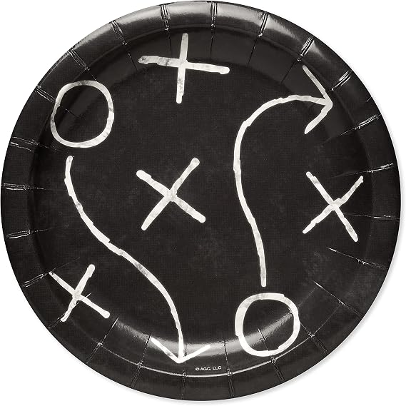 American Greetings Football Party Supplies, Football Dessert Plates (36-Count)