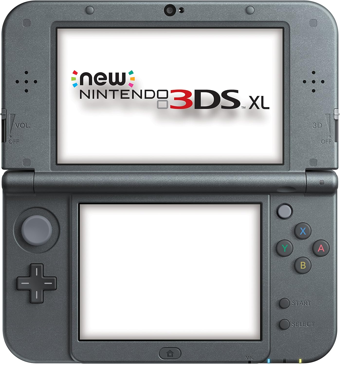 Nintendo Handheld Console 3DS XL - New Nintendo 3DS XL Metallic - Black