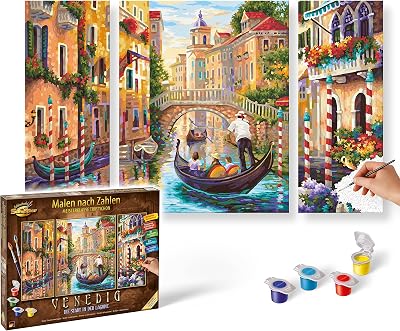 Schipper Adult Paint by Number: Venice The City in The Lagoon Model Kit