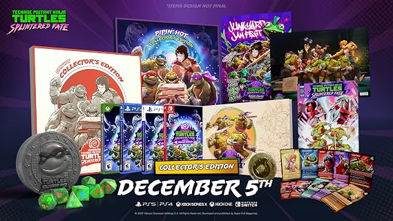 Teenage Mutant Ninja Turtles: Splintered Fate Pipin Hot Collectors Edition - PlayStation 4