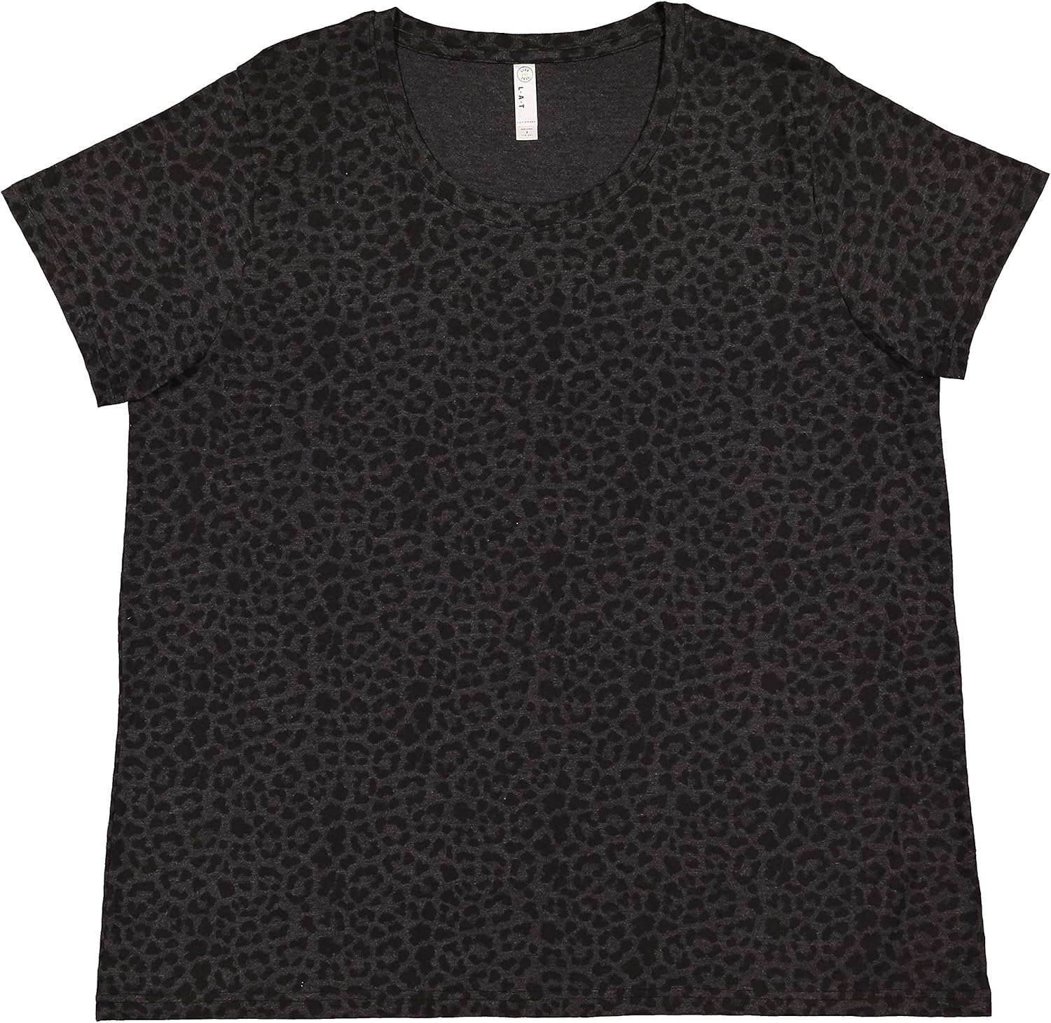 LAT Ladies Curvy Fine Jersey Tee