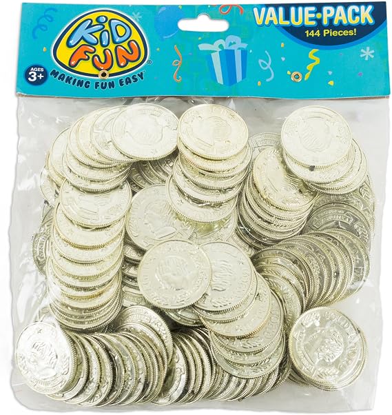 Plastic Gold Coins