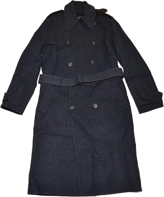 Ralph Lauren Polo Womens Wool Belted Dress Trench Overcoat Pea Coat USA Gray 6 $3498