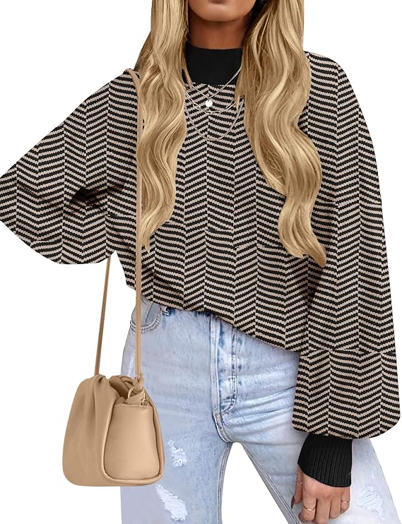 ZESICA Women's Sweaters for Women 2026 Fall Fashion Outfits