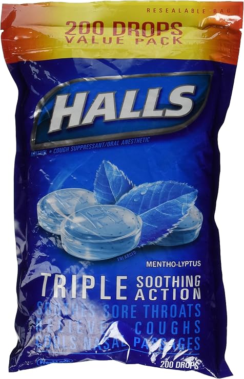 Halls Mentho-Lyptus - 200 drops