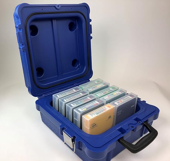 LTO/RDX Protective Case - 10 Capacity
