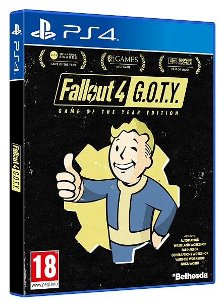 Fallout 4 (Game of the Year Edition) - For PlayStation 4