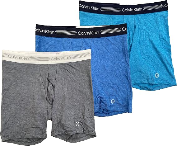 Calvin Klein Men`s Cotton Stretch Boxer Briefs 3 Pack