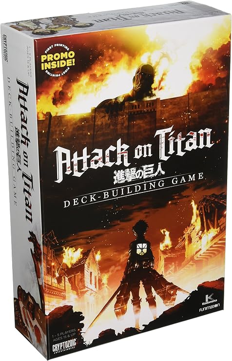 Attack On Titan Deck Building Card Game for 180 months to 192 months