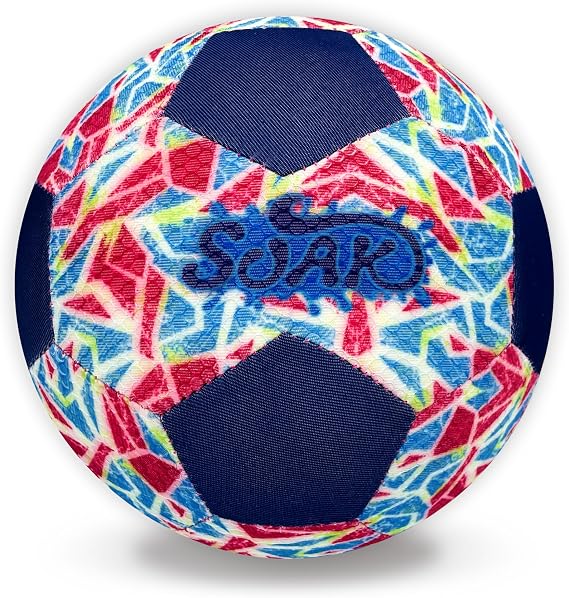 SOAK Waterproof Glow in The Dark Soccer Ball Light Up Soccer Ball, Indoor & Outdoor, Size 5 Perfect for Kids & Adults
