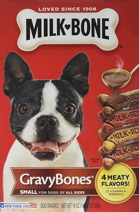 Milk Bone Gravy Bones Small Dog Snacks 19 Oz