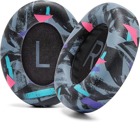 WC PadZ NC700 - Upgraded Ear Pads for Bose 700 Noise Cancelling (NC700) | Made by Wicked Cushions | Softer PU Leather, Luxurious Memory Foam, Added Thickness, Extra Durable | 90'S Black