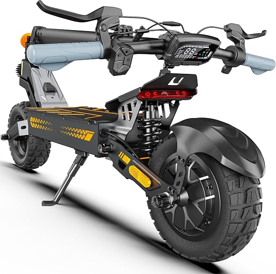 Electric Scooter, Off Road Scooter 38/28 Miles Range, 32/28 MPH Top Speed