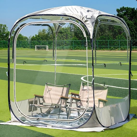 Weather Sports Tent, Pop Up Bubble Tent, Sun & Rain Shelter