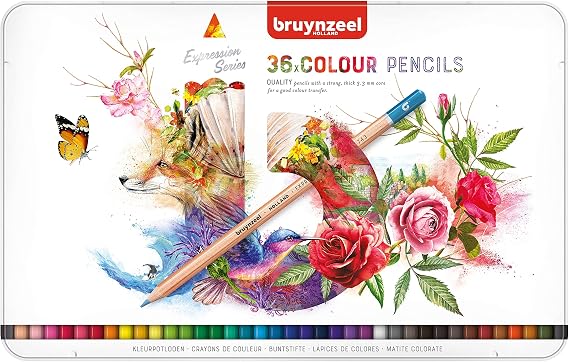 Bruynzeel Expression Renkli Kalemler 36 Parça Set