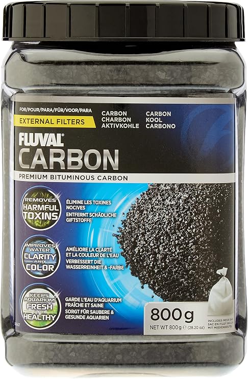 Fluval Carbon 800g complete with net bags