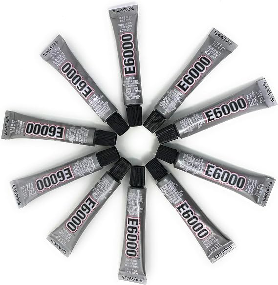 E6000 Adhesive .018oz Tubes (10 Pack)