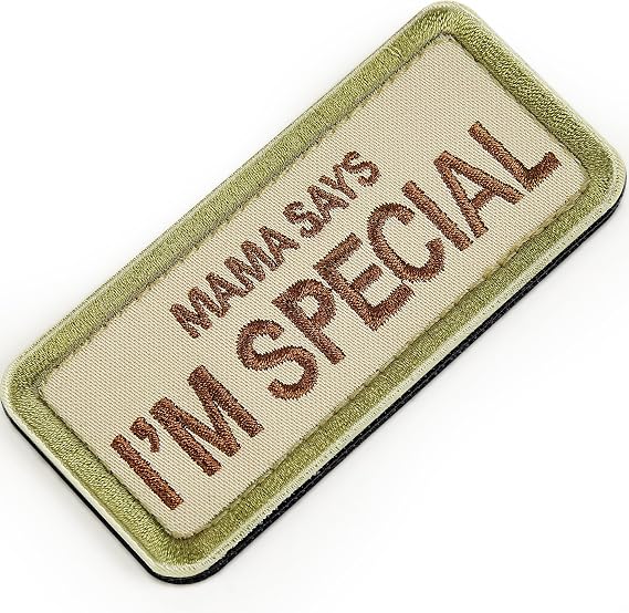 OneTigris Funny Morale Patch, Mama Says Im Special Patch