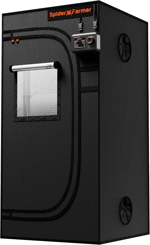 Spider Farmer 2x2 Grow Tent 24"x24"x48" for Indoor Plant Growing 2026 New