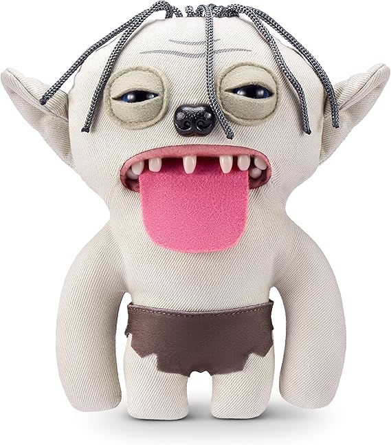 Fuggler Lord of The Rings by ZURU, Funny Ugly Monster, Plush, Collectible, Toy (Smeagol)