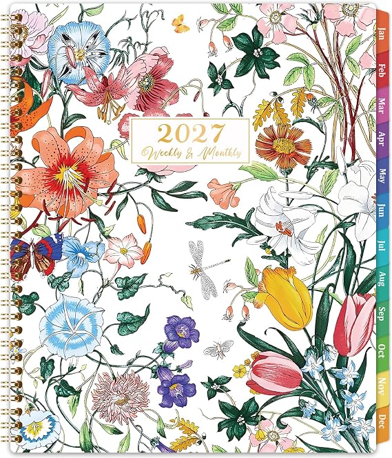 2027 Planner, 2027 Planner Weekly and Monthly, 9" x 11"