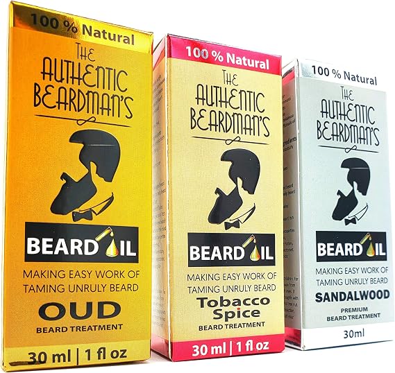 The Authentic Beardman's Beard Oil (All Scent)