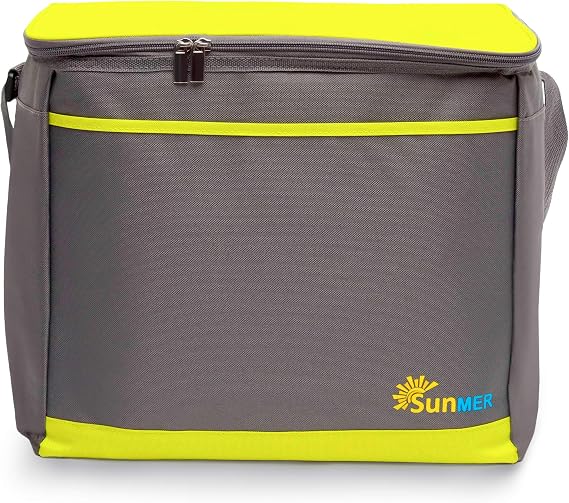 SUNMER Cooler Bags - Insulated and Leak-Proof - Shoulder Strap - Easy to Clean - Perfect for BBQs, Camping, Travel, Outdoors - Available in Sizes 9L, 16L and 30L