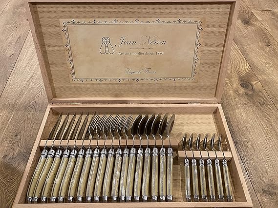 Laguiole Jean Neron 24-Piece Flatware Set