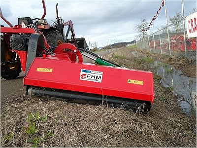 Farmer Helper 63 Ditch Bank Flail Mower Cat.II 3pt 40hp~80hp PTO FH-AGF160 wHammer Blades Requires a Tractor. Not a standalone Unit.