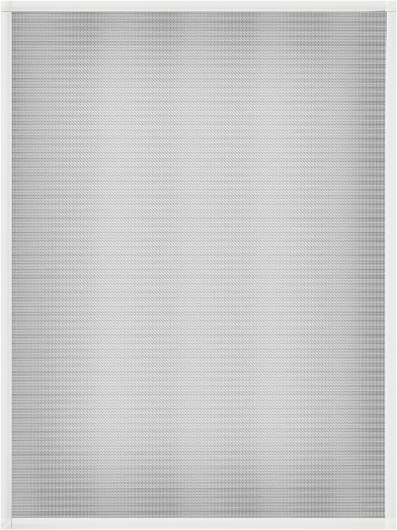 Amig - Sliding Mosquito Net for Windows - White Aluminium and Grey Fibreglass Mesh - Adjustable and Cuttable - Quick Installation on Window Frame - 70 x 130 cm