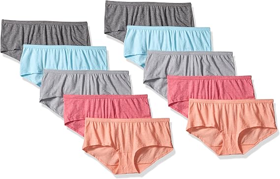 Fruit of The Loom Women's 10Pk Boyshort