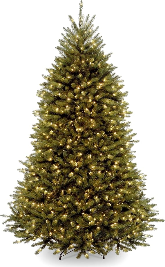 National Tree Company 6ft Pre-Lit Dunhill Fir Artificial Christmas Tree