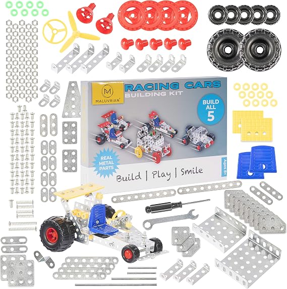 Erector Set STEM Educational Kit | Construction Set for Boys & Girls | Metal Erector Set | Building Kit for Boys Age 812 | 236-Piece Engineering Toy